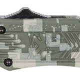 CobraTec Knives SADCCTK1SDAGNS CTK-1 Small 2.75" OTF Dagger Plain D2 Steel Blade/Winter Digi Camo Aluminum Handle Features Glass Breaker Includes Pocket Clip