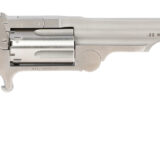 North American Arms 22MR4 Ranger II  22 WMR 5 Shot 4" Stainless Steel Barrel, Stainless Steel Frame, Stainless Cylinder, Rosewood Boot Grip, Exposed Hammer