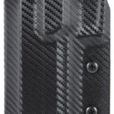 Uncle Mike's 54RNC74BGL Range/Competition Holster OWB Black/Green Boltaron Belt Slide Fits Sig X5 Left Hand