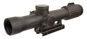 Trijicon 2400003 VCOG 1-8x 28mm Obj 109.20-13.10 ft @ 100 yds FOV Matte Black Finish LED Illuminated Red Segmented Circle w/Crosshair MRAD Dot