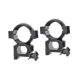 Traditions A798DS Quick Peep Matte Black 1"