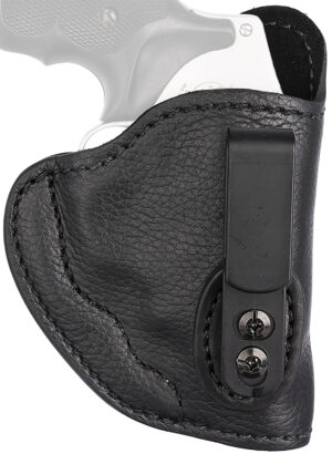 1791 Gunleather UCH2NSBR Ultra Custom IWB Size 02 Night Sky Black Leather Belt Clip Fits S&W J Frame/Ruger LCR Right Hand