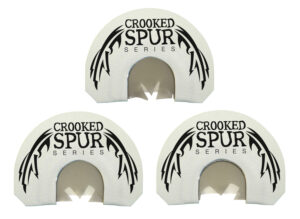 Foxpro CSGSCOMBO Crooked Spur Ghost Spur Combo Diaphragm Call, Attracts Turkey, Triple Prophylactic Reeds