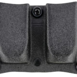 DeSantis Gunhide A87KJKKZ0 Quantico Double Mag Pouch OWB Black Kydex, Belt Clip Fits Belts Up To 1.50" Wide, Compatible w/Sig P365, Ambidextrous