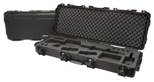 Nanuk 990AR01 990 Black Polymer w/ Foam Padding Lockable Latches & Wheels