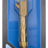Rival Arms RA20P002E Precision Match Grade 9mm Luger 3.10" Fluted Threaded Gold PVD Steel, Fits Sig P365