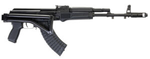 Arsenal SAM7SF-84E SAM7SF 84E 7.62x39mm 10+1 16.33" Black Steel Threaded Barrel, Black Forged & Milled Aluminum Receiver, Black Synthetic Folding Right Side Stock, Black Polymer Grip