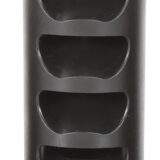 American Precision Arms G2F5838N Gen 2 Fat Bastard Self Timing Brake Black Nitride Stainless Steel with 5/8"-24 tpi Threads, 3.30" OAL & 1.115" Diameter for 338 Cal Rifle