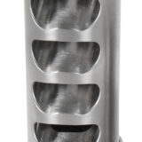 American Precision Arms G2F5838S Gen 2 Fat Bastard Self Timing Brake Stainless Steel with 5/8"-24 tpi Threads, 3.30" OAL & 1.115" Diameter for 338 Cal Rifle