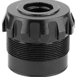 Dead Air DA414 Ghost-M & Pyro Fixed Mount M13.5x1 LH tpi Black