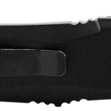 Templar Knife LBR231 Gen II Large 3.50" OTF Tanto Plain Black Oxide Stonewashed 440C SS Blade,, 5.25" Black Aluminum/Rubber Handle, Glass Breaker