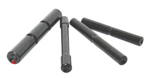 Cross Armory CRG4PSBK 4 Pin Set Dimpled Compatible w/Glock Gen4 4140 Steel Pistol