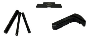 Cross Armory CRG5OKBK 3 Piece Kit Extended Compatible w/ Glock 17/19/26/34 Gen5 Black Steel/Aluminum