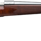 Winchester Repeating Arms 535203299 Model 70 Super Grade 6.8 Western Caliber with 3+1 Capacity, 24" Barrel, High Polished Blued Metal Finish & Satin Fancy Walnut Stock Right Hand (Full Size)