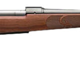 Winchester Guns 535200299 Model 70 Featherweight 6.8 Western 3+1 Cap 24" Brushed Polish Blued Rec/Barrel Satin Walnut Fixed with Feather Checkering Stock Right Hand with MOA Trigger System (Full Size)