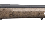 Winchester Guns 535243299 Model 70 Long Range 6.8 Western 4+1 24" Matte Black Black Webbed Tan Fixed Bell & Carlson w/Aluminum Bedding Stock Right Hand (Full Size)