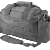 NcStar CVSRB2985U VISM Small Range Bag Side Pockets, PALs Webbing, Carry Handles/Adjustable Shoulder Strap, 12"L x 5"W x 7"H Interior Dimensions Urban Gray