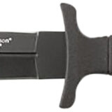 Smith & Wesson Knives SWHRT9BCP H.R.T. 4.75" Fixed Spear Point Plain 7Cr17MoV High Carbon SS Blade Thermoplastic Rubber Handle 9" OAL