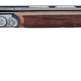 Rizzini USA 510128 Artemis Field Full Size 28 Gauge Break Open 3" 2rd 29" Gloss Blued Anodized Silver Engraved Steel Receiver, Fixed w/Prince of Whales Grip, Oiled Turkish Walnut Wood Stock