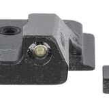 Meprolight USA 417703111 Hyper-Bright Green Tritium Green Outline Front Sight-Green Tritium Black Outline Rear Smith & Wesson M&P Shield