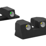 Meprolight USA 101103201 Tru-Dot Green Tritium White Outline Front Sight-Yellow Tritium White Outline Rear Sight Sig Sauer P-Series P226/P320