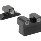 Meprolight USA 102423101 Tru-Dot Green Tritium White Outline Front Sight-Green Tritium White Outline Rear Sight Bersa Thunder 380