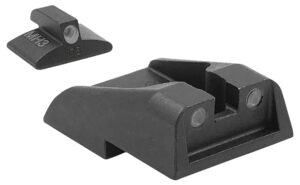 Meprolight USA 195933101 Tru-Dot Green Tritium White Outline Front Sight-Green Tritium White Outline Rear Sight IWI Jericho 941/Baby Eagle