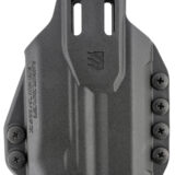 Blackhawk 416476BK Stache IWB Size 76 Black Polymer Belt Clip Compatible w/Glock 43X/48 w/SureFire XSC Ambidextrous