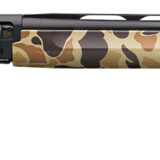 Browning 011431204 Silver Field 12 Gauge 28" 3.5" 4+1, Alloy Receiver With Black/Charcoal Bi-Tone Finish, Vintage Tan Camo Synthetic Stock With Textured Gripping Surface