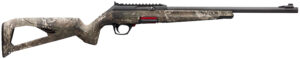 Winchester Repeating Arms 521110102 Wildcat Full Size 22 LR 10+1 18" Matte Blued Sporter Barrel, Picatinny Rail Matte Black Polymer Receiver, TrueTimber Strata Skeletonized Synthetic Stock, Ambidextr