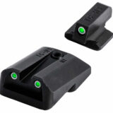 TruGlo TGTG231N2 Tritium Black | Green Tritium Front Sight Green Tritium Rear Sight