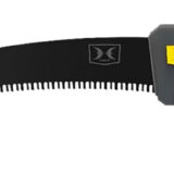 Hawk HWKPBSAW Pruning  Fixed High Carbon Steel Aluminum 11", Black Titanium Nitride Finish, TPR Grip