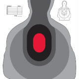 Birchwood Casey 35722 Dirty Bird  Silhouette Tagboard Target 12" x 18" 100 Per Pkg