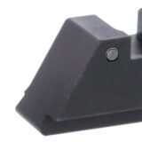 AmeriGlo GL452 Optic Compatible Sight Set for Glock XL Tall Green Tritium Orange Outline Front Sight-Green Tritium Black Outline Rear Sight