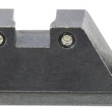 AmeriGlo GL813 Optic Compatible Sight Set for Glock XL Tall Green Tritium Black Outline Front Sight-Green Tritium Black Outline Rear Sight