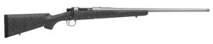 Nosler 40721 M21 308 Win 4+1 22" Barrel, Stainless Steel Nitride Metal Finish, Gray Speckled Black All-Weather Epoxy Stock
