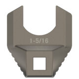 Real Avid AVMF1516BNW Master -Fit Barrell Nut Wrench 1 5/16" Titanium Titanium/Stainless Steel AR-Platform Free-Float Handle