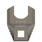 Real Avid AVMF1116BNW Master -Fit Barrell Nut Wrench 1 1/16" Titanium Titanium/Stainless Steel AR-Platform Free-Float Handle