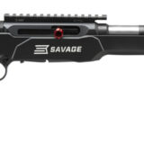 Savage Arms 47256 A22 Precision Lite Full Size 22 LR 10+1 18" Carbon Fiber Threaded Barrel, Black Picatinny Rail Carbon Steel Receiver, M-LOK Handguard, Black MDT Chassis Aluminum Stock, Black Polymer