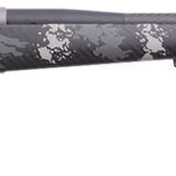 Weatherby MCT20N257WR8B Mark V Backcountry 2.0 Ti 257 Wthby Mag 3+1 Cap 26" Graphite Black Cerakote Rec/Barrel Black with Gray & White Sponge Accents Peak 44 Blacktooth Stock Right Hand (Full Size)