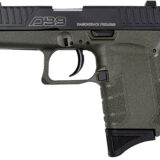 Diamondback DB0200P101 DB9 Gen4 Micro-Compact Frame 9mm Luger 6+1, 3.10" Stainless Steel Barrel, Black Nitride Serrated Stainless Steel Slide, OD Green Polymer Frame & Grip
