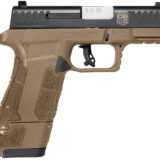 Diamondback DB0300P061 AM2 Sub-Compact Frame 9mm Luger 17+1, 3.50" Stainless Steel Barrel, Black Nitride Serrated Stainless Steel Slide, Flat Dark Earth Polymer Frame w/Picatinny Rail & Polymer Grip