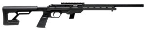Savage Arms 45114 64 Precision Full Size 22 LR 10+1 16.50" Matte Black Heavy Threaded Barrel, Matte Black Picatinny Rail Carbon Steel Receiver, M-LOK Handguard, Black Chassis Synthetic Stock, Black Po