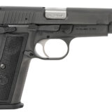 FN 66100256 High Power  9mm Luger 17+1, 4.70" Black Target Crown Steel Barrel, Black PVD Serrated Steel Slide & Steel Frame w/Beavertail, Black Textured Polymer Grip, Ambidextrous