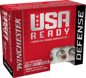 Winchester Ammo RED10HP USA Ready 10mmAuto 170gr Hex Vent Hollow Point 20 Per Box/10 Case
