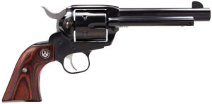 Ruger 5101 Vaquero Medium Frame 45 Colt (Long Colt) 6rd 5.50" Blued Steel Barrel, Cylinder & Frame, Hardwood Grip, Transfer Bar Safety, Exposed Hammer