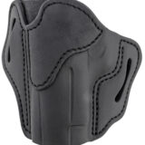 1791 Gunleather ORBH23SBLL BH2.3 Optic Ready OWB Size 2.3 Stealth Black Leather Belt Slide Compatible w/Glock 17/S&W M&P Shield Left Hand