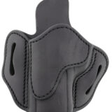 1791 Gunleather ORBH24SSBLL BH2.4S Optic Ready OWB Size 2.4S Stealth Black Leather Belt Slide Fits FN 509/HK VP9SK Left Hand