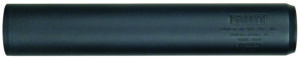 Barrett 18409 AM 30 made of Black Titanium with 1.50" Diameter, 8.30" OAL & 5/8"-24 tpi Thread Pattern for 30 Cal or Lower Includes Barrett Muzzle Brake Adaptor