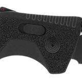 S.O.G SOG11120541 Trident AT 3.70" Folding Clip Point Plain Black TiNi Cryo D2 Steel Blade/Blackout GRN Handle Features Line Cutter/Glass Breaker